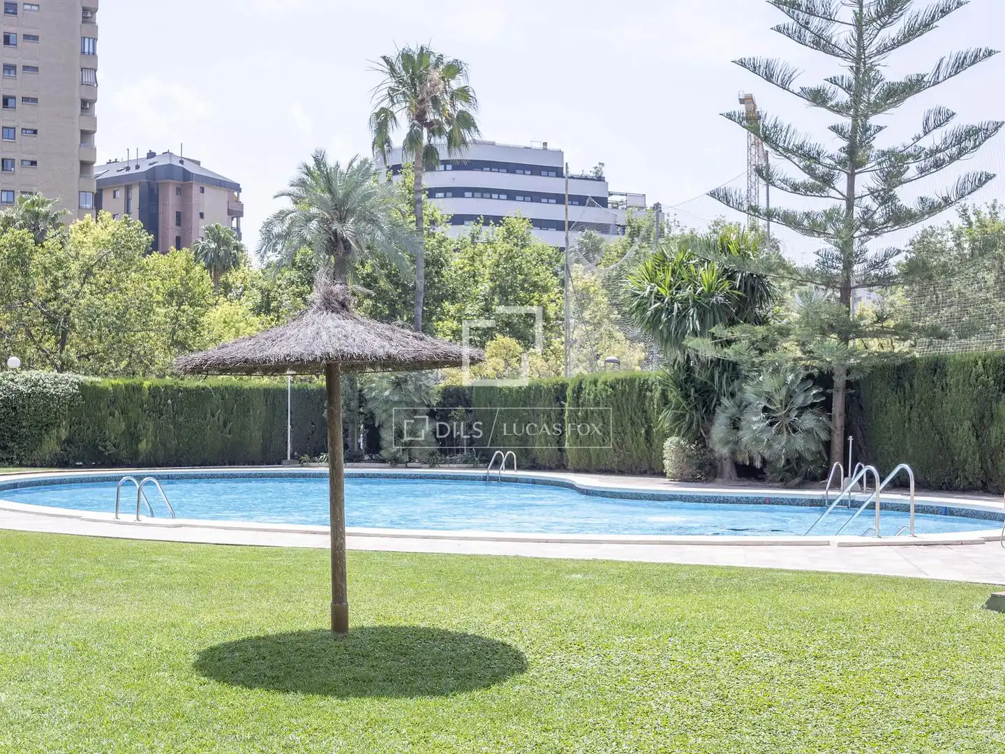 Garten von Wohnung zur Miete in Gandesa mit Klimaanlage, Heizung und Privatgarten