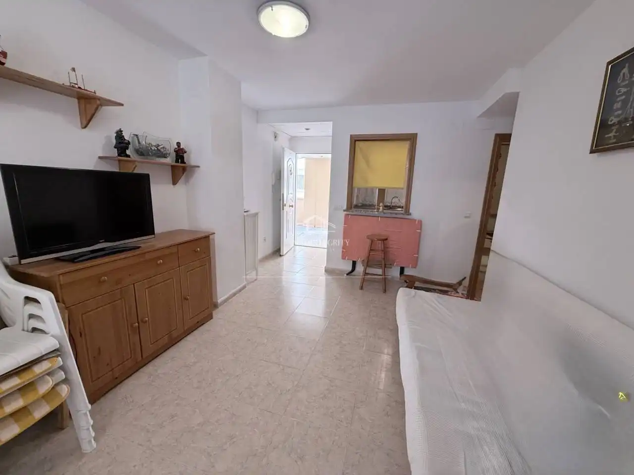 Dormitori de Apartament en venda en Oropesa del Mar / Orpesa amb Aire condicionat, Terrassa i Moblat