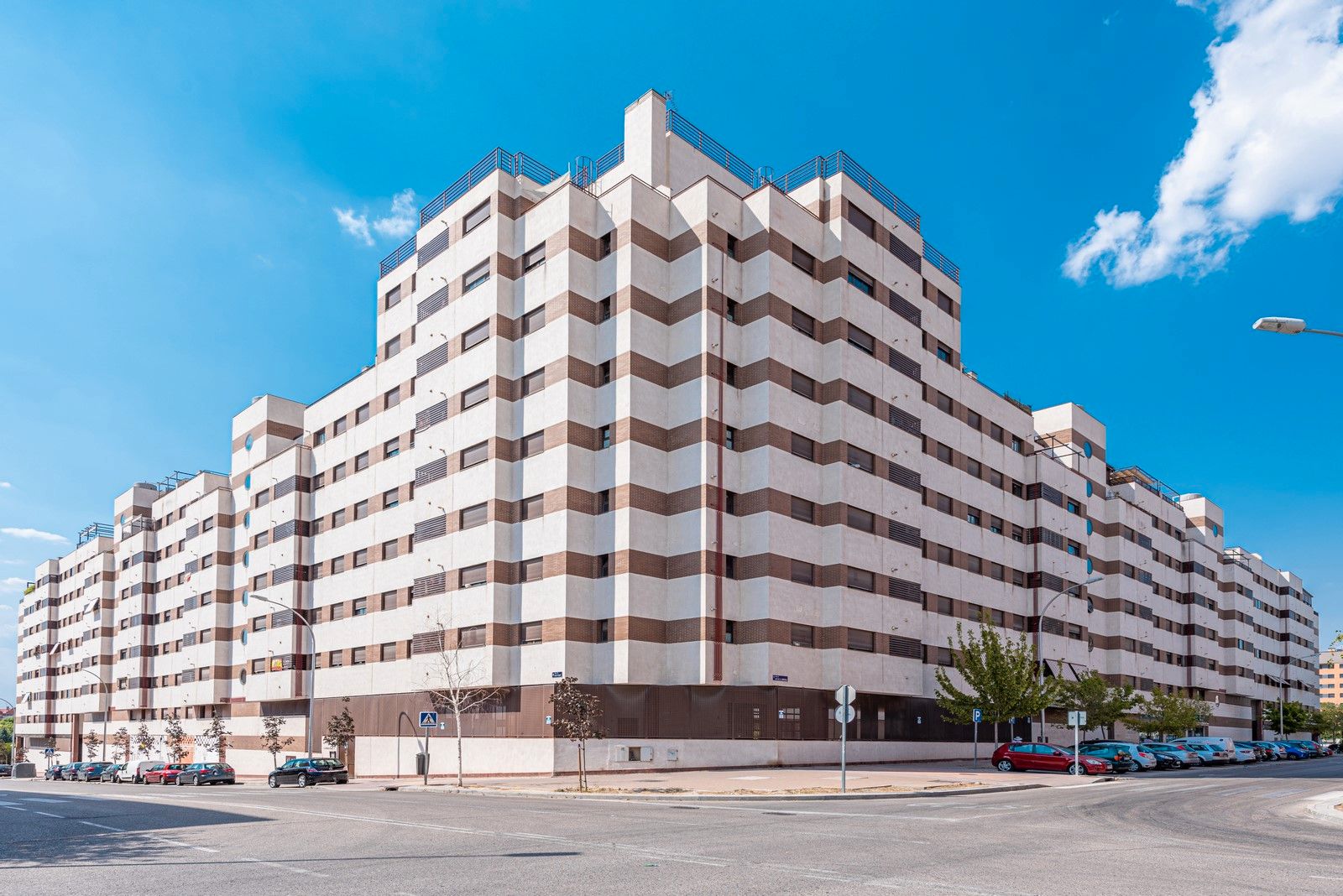 Exterior view of Flat for sale in  Madrid Capital  with Parquet flooring