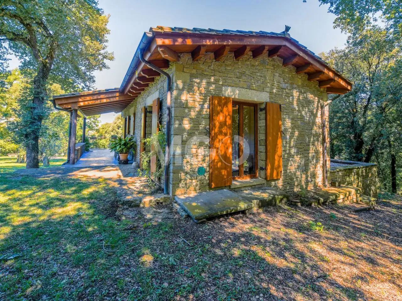 Außenansicht von Country house zum Verkauf in Sant Julià de Vilatorta mit Heizung, Privatgarten und Terrasse