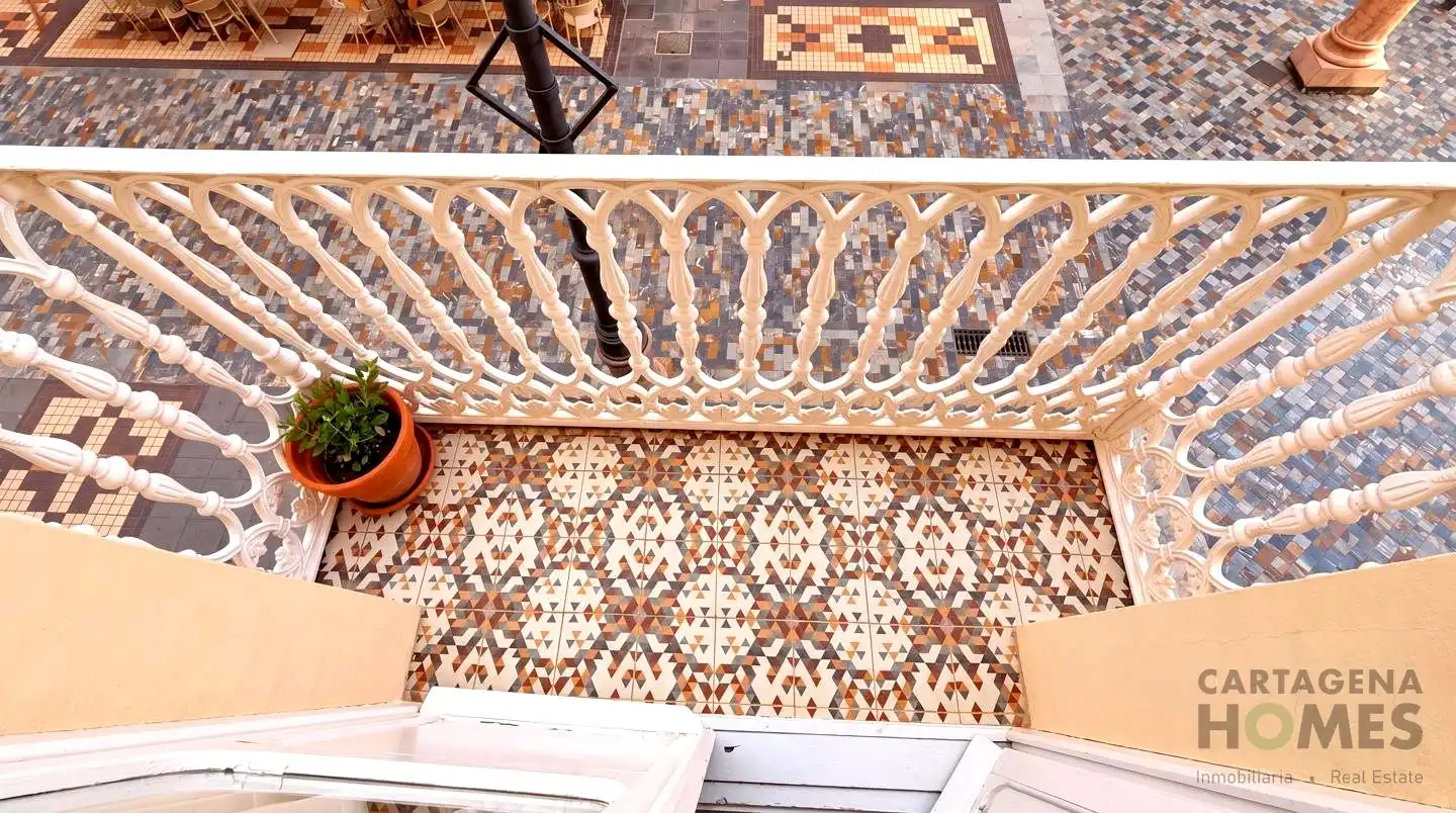 Balcony of Flat for sale in Cartagena ciudad