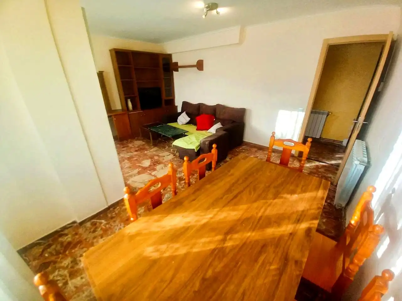 Wohnzimmer von Wohnung zum Verkauf in Borja mit Heizung, Möbliert und Balkon