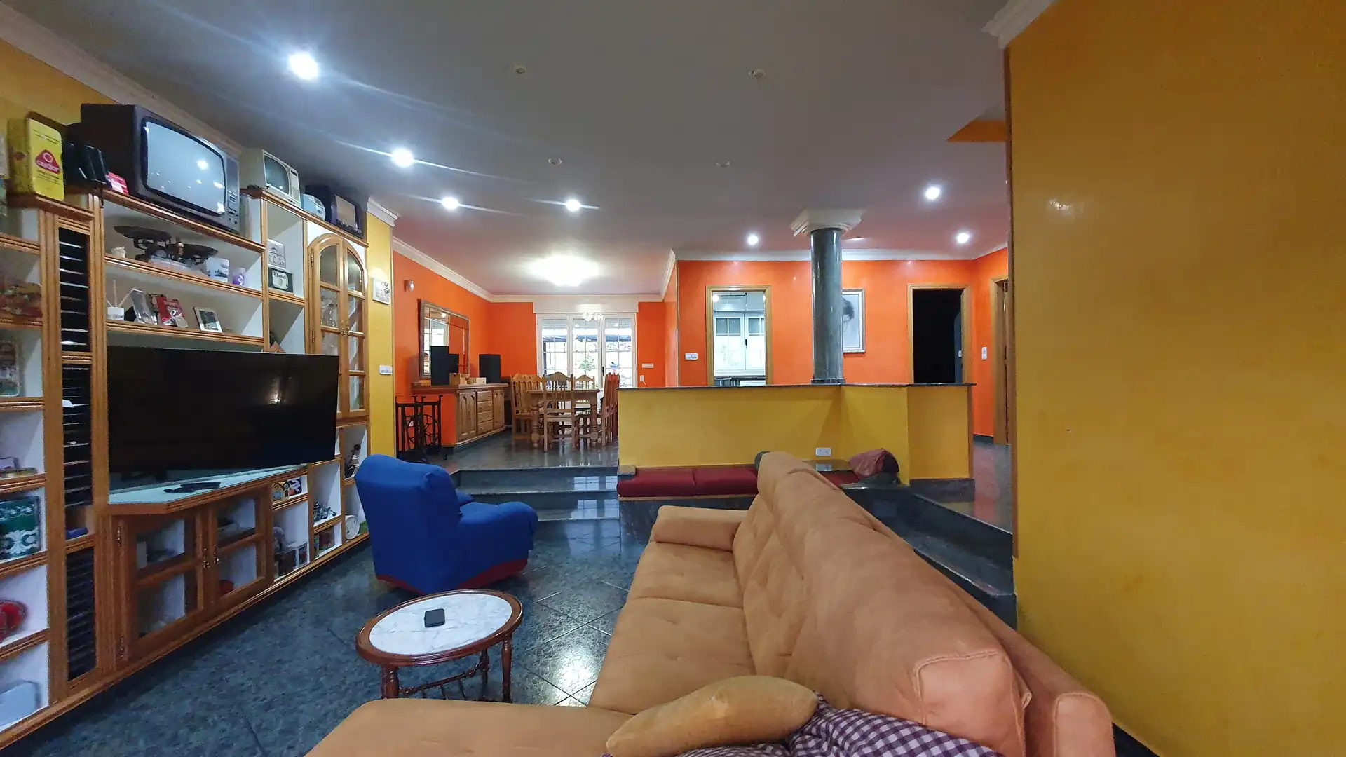 Sala de estar de Casa o chalet en venta en Vega de Espinareda con Calefacción, Jardín privado y Terraza
