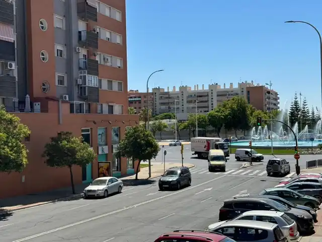 Vista exterior de Casa adosada en venta en Huelva con Aire acondicionado, Calefacción y Jardín privado