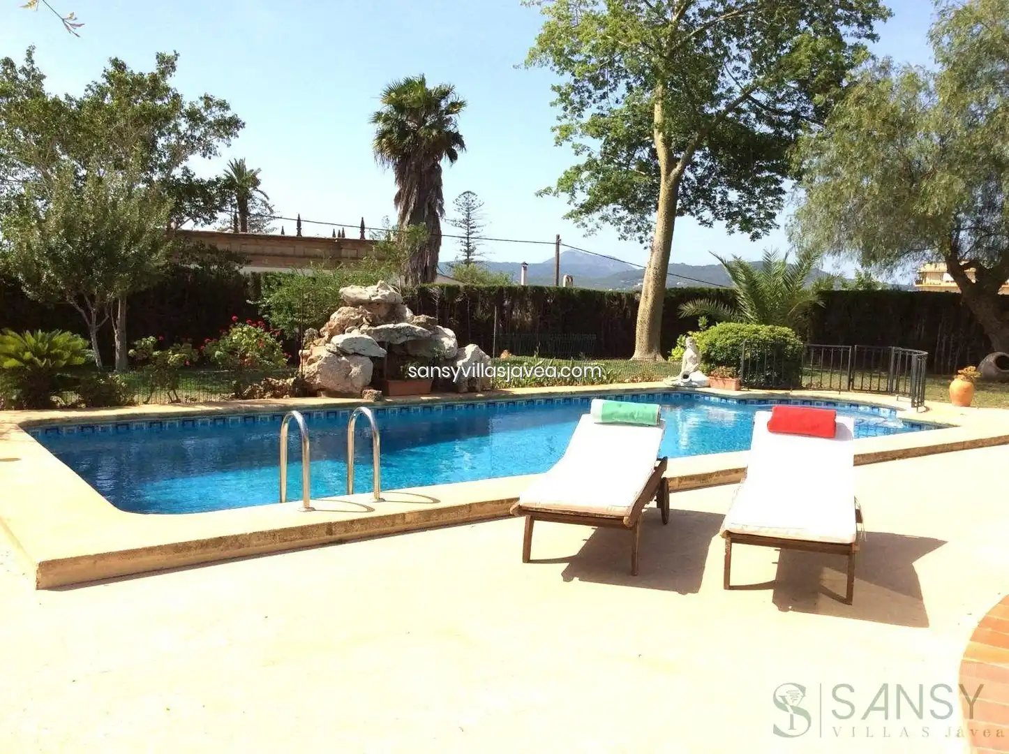 Swimming pool of Houses for sale in Jávea / Xàbia  with Air Conditioner, Storage room and Furnished