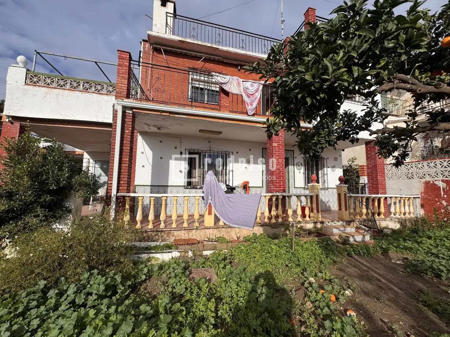 Vista exterior de Casa o chalet en venta en Málaga con Terraza