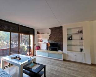 Living room of Flat for sale in  Barcelona Capital  with Furnished, Oven and Balcony