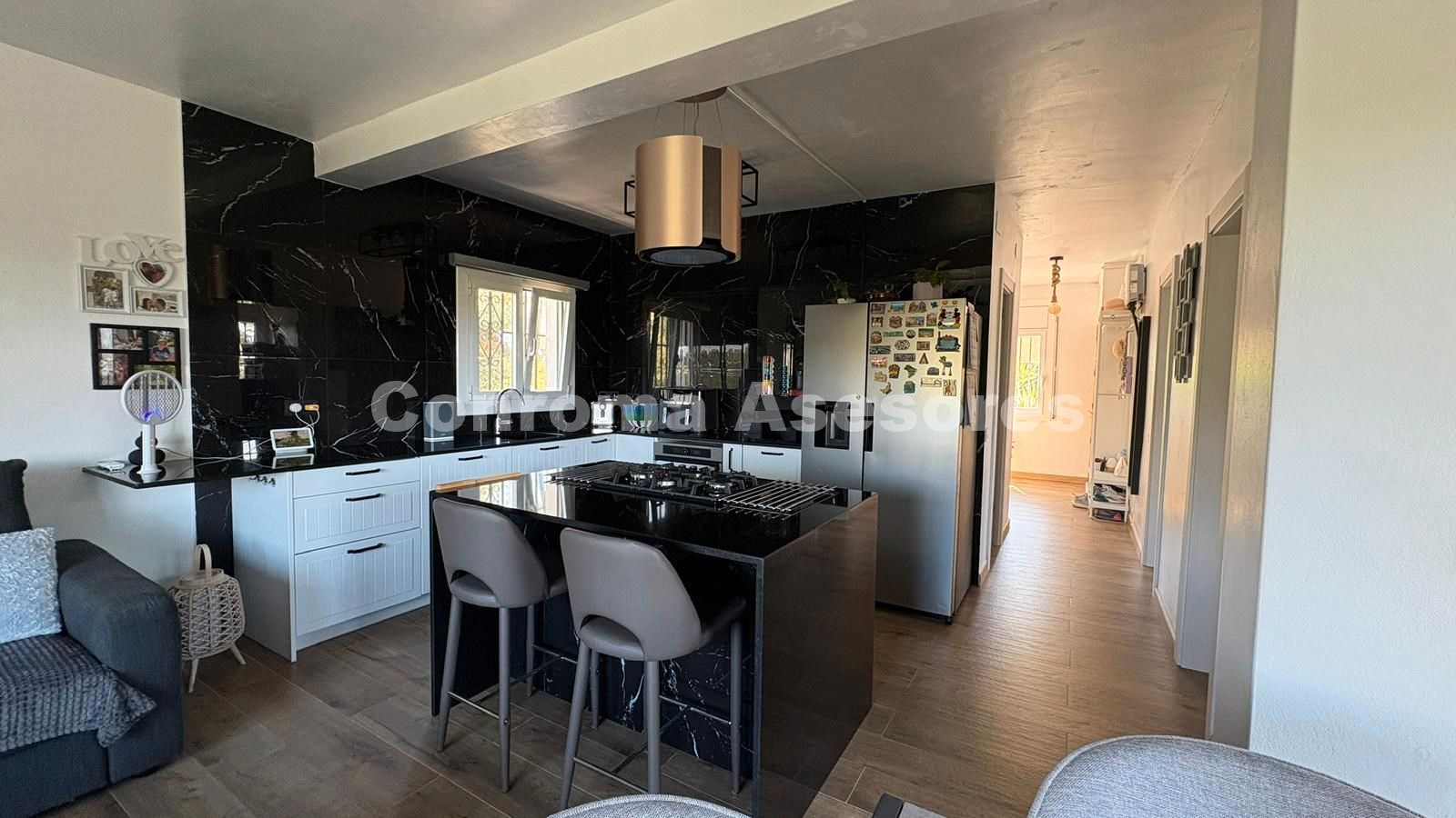 Cuina de Casa o xalet en venda en Lloret de Mar amb Aire condicionat, Calefacció i Jardí privat