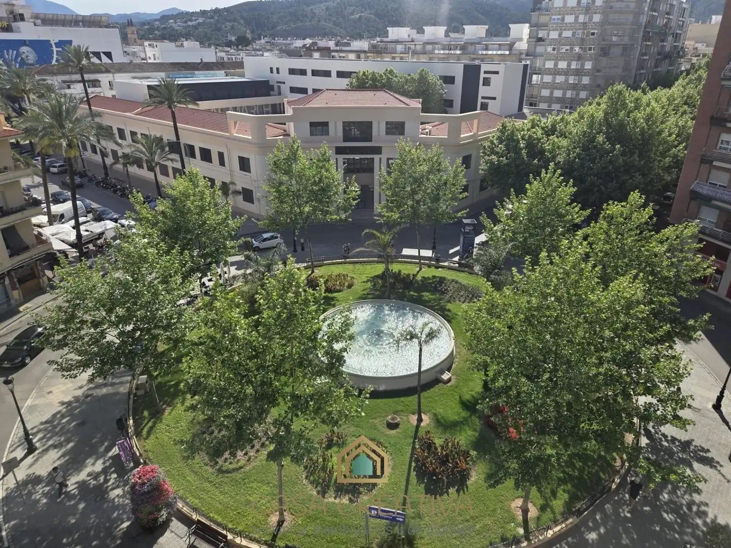 Vista exterior de Pis de lloguer en Gandia amb Aire condicionat, Calefacció i Terrassa