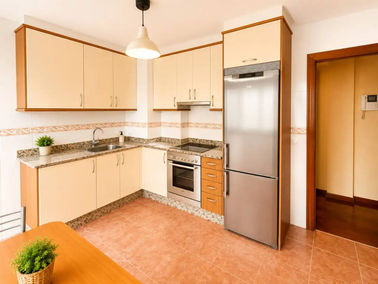 Küche von Maisonette zum Verkauf in Miño mit Abstellraum