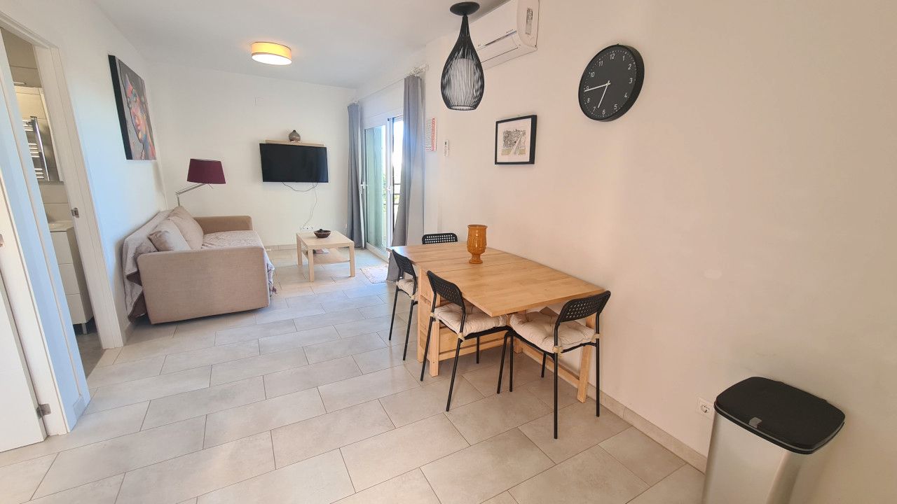 Sala d'estar de Apartament en venda en L'Alfàs del Pi amb Aire condicionat, Calefacció i Terrassa