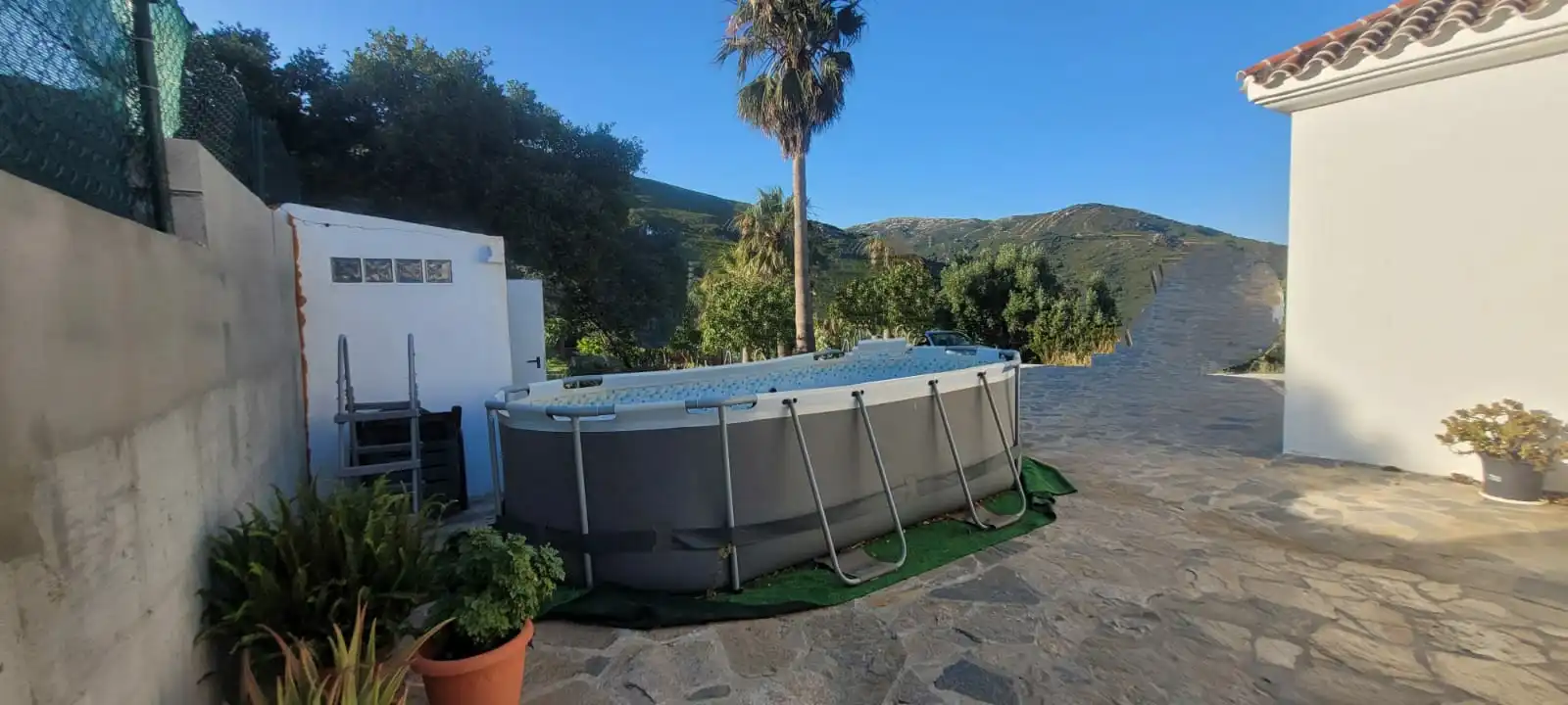 Piscina de Casa o xalet en venda en Tarifa amb Jardí privat, Moblat i Forn