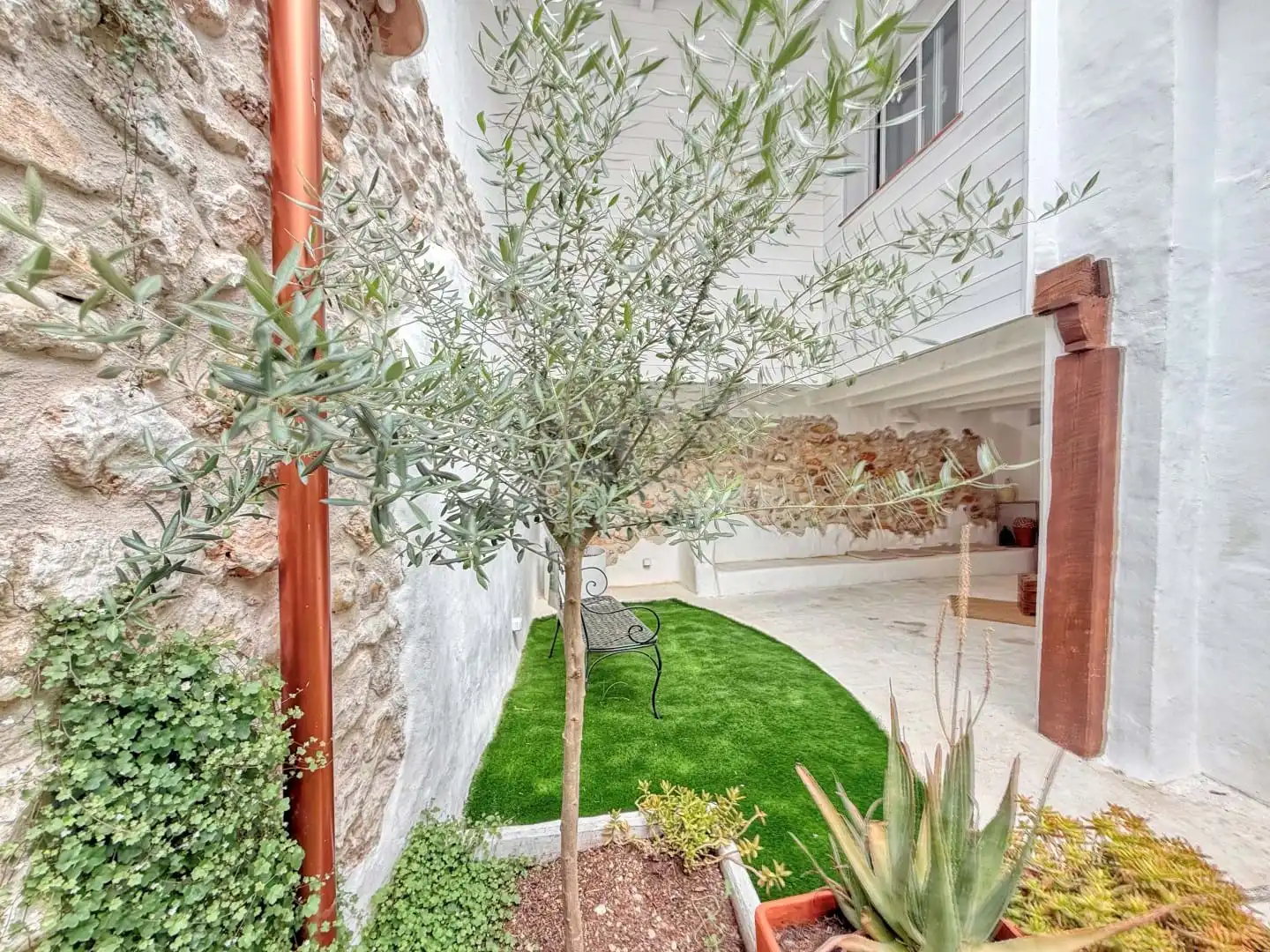 Terraza de Finca rústica en venta en Ondara con Aire acondicionado, Calefacción y Terraza