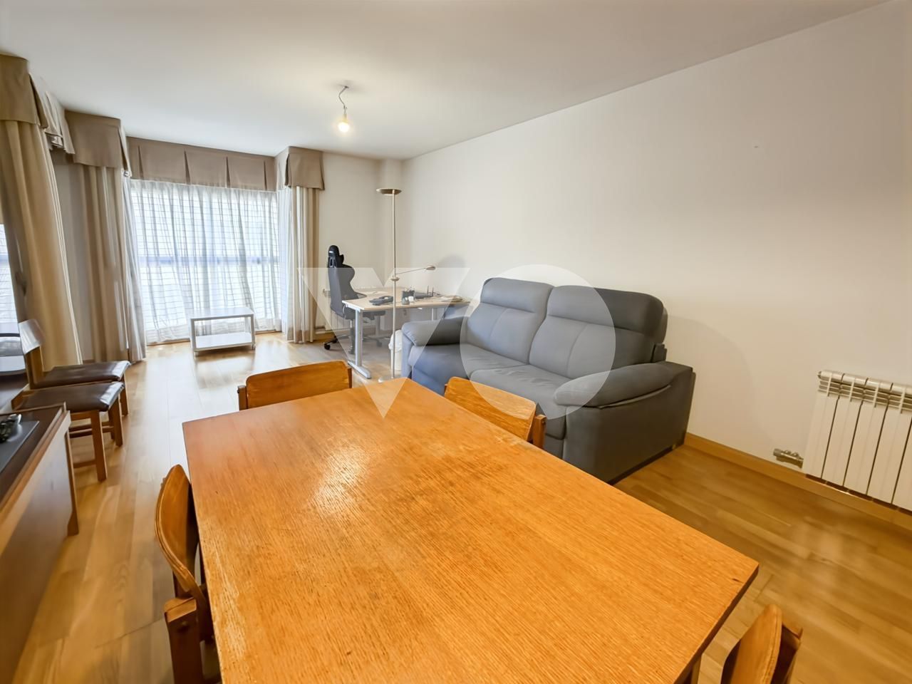 Sala de estar de Piso en venta en  Madrid Capital con Aire acondicionado, Calefacción y Parquet