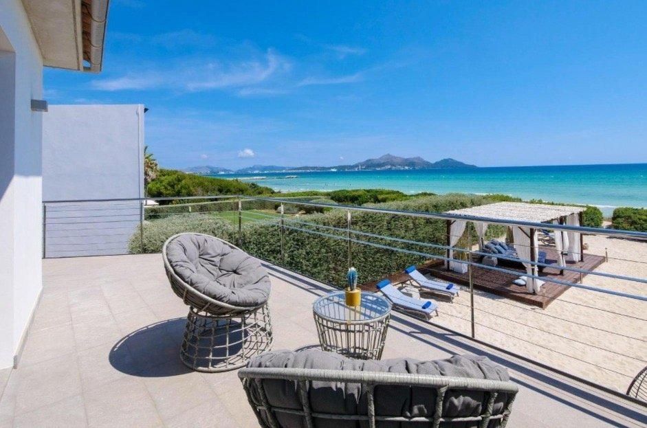 Terrassa de Casa o xalet en venda en Muro amb Aire condicionat, Calefacció i Jardí privat