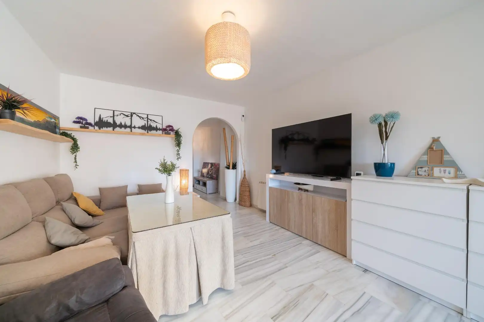 Living room of Flat for sale in Gójar  with Air Conditioner, Heating and Terrace