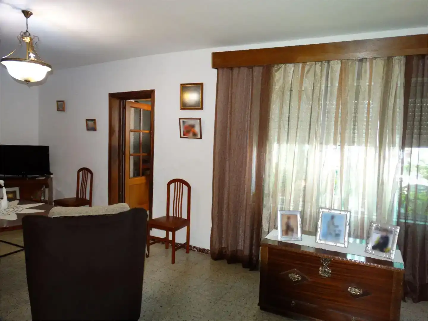 Sala d'estar de Casa adosada en venda en La Albuera