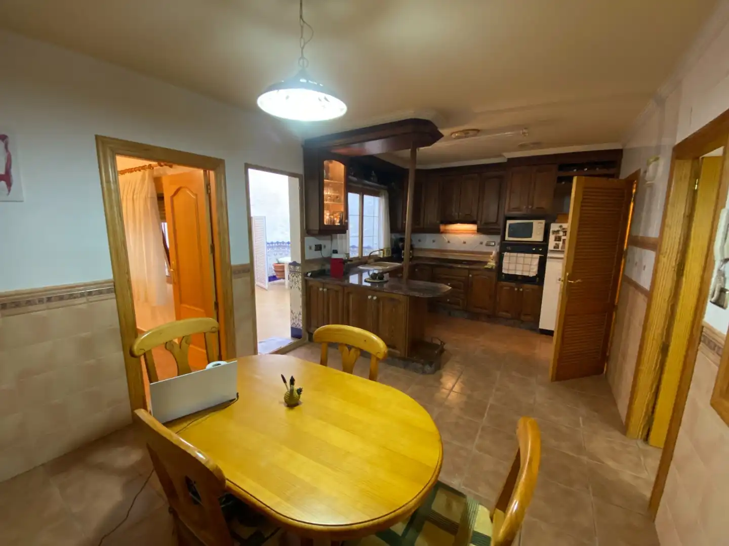 Küche von Haus oder Chalet zum Verkauf in Sax mit Klimaanlage, Terrasse und Schwimmbad