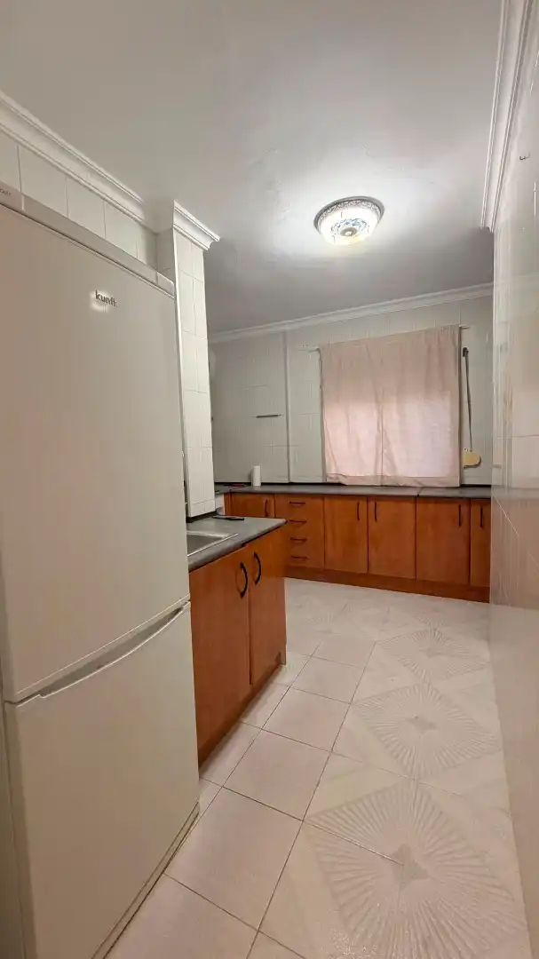 Cocina de Piso de alquiler en San Roque con Terraza, Amueblado y Lavadora