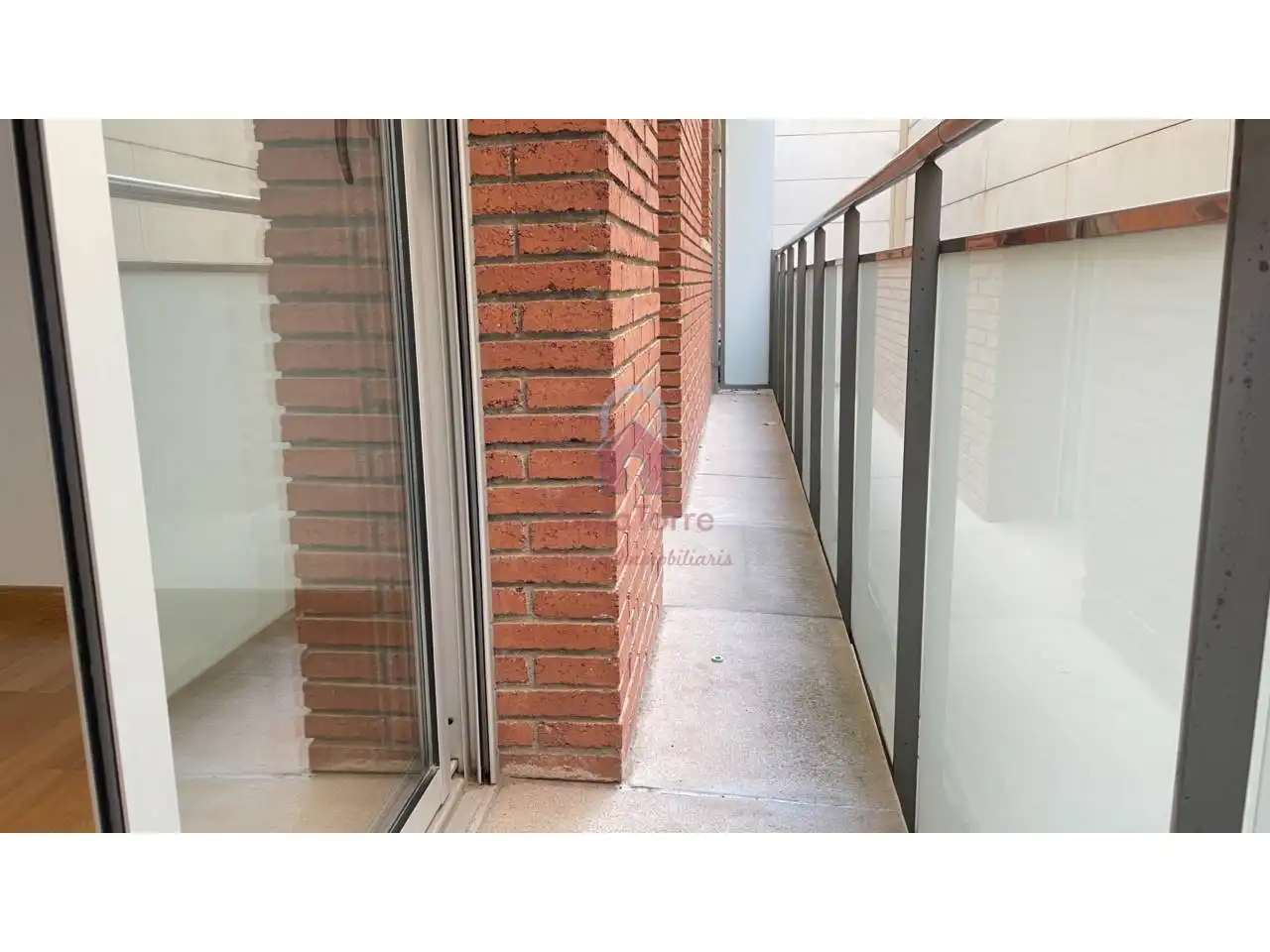 Balcony of Flat for sale in Terrassa  with Air Conditioner, Heating and Parquet flooring