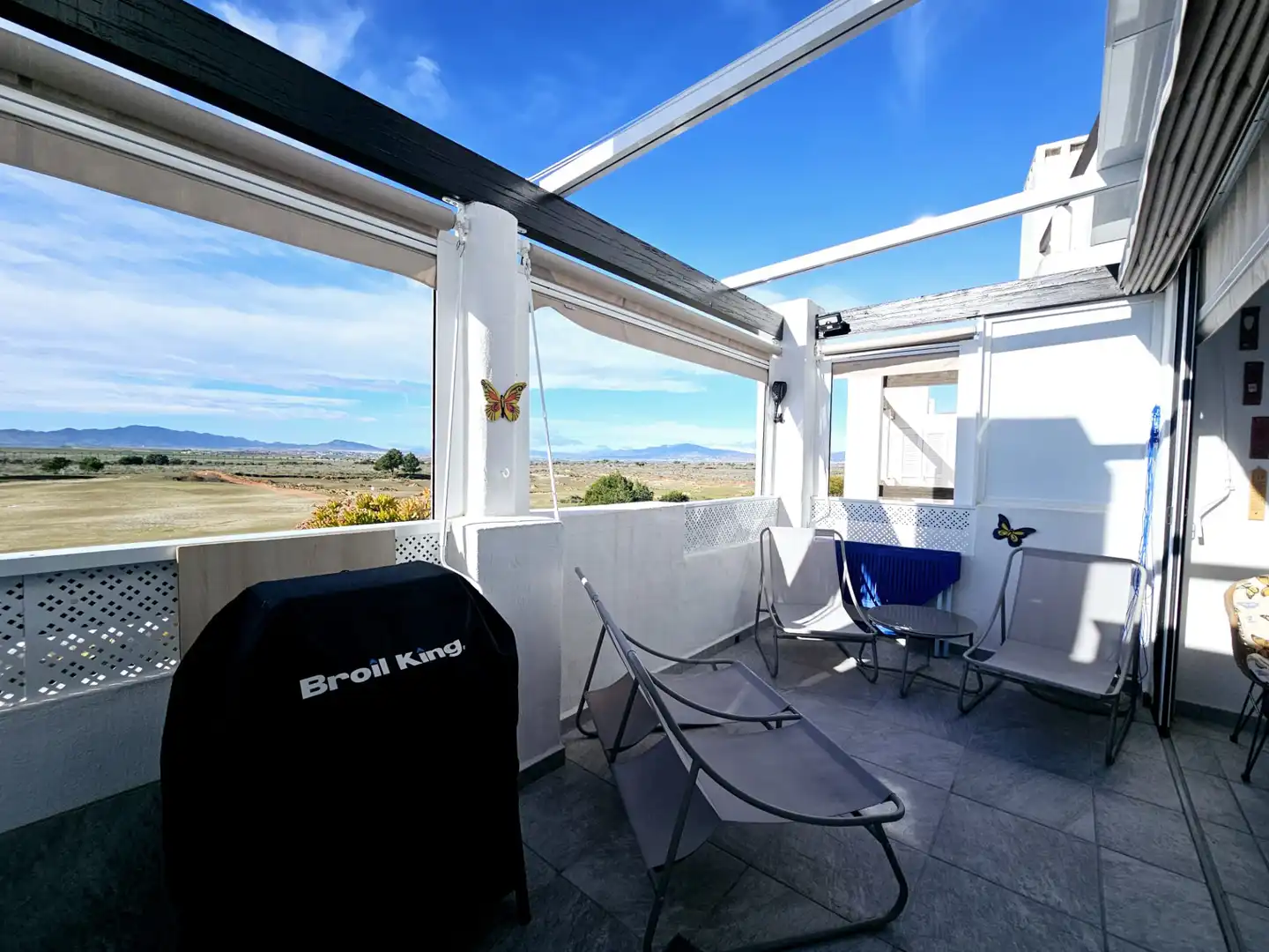 Terraza de Apartamento en venta en Alhama de Murcia con Aire acondicionado, Amueblado y Piscina comunitaria