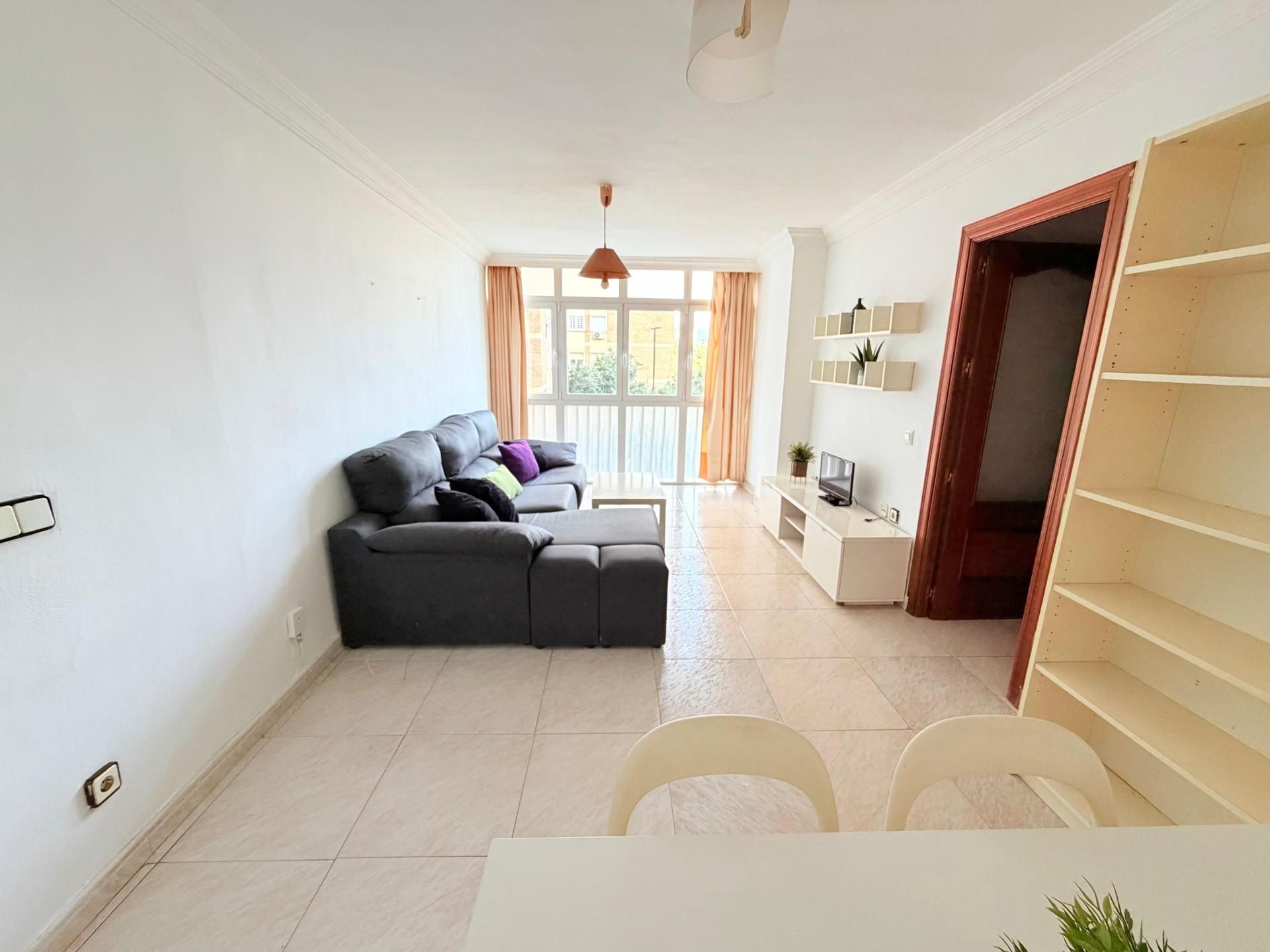 Sala d'estar de Pis en venda en Málaga Capital