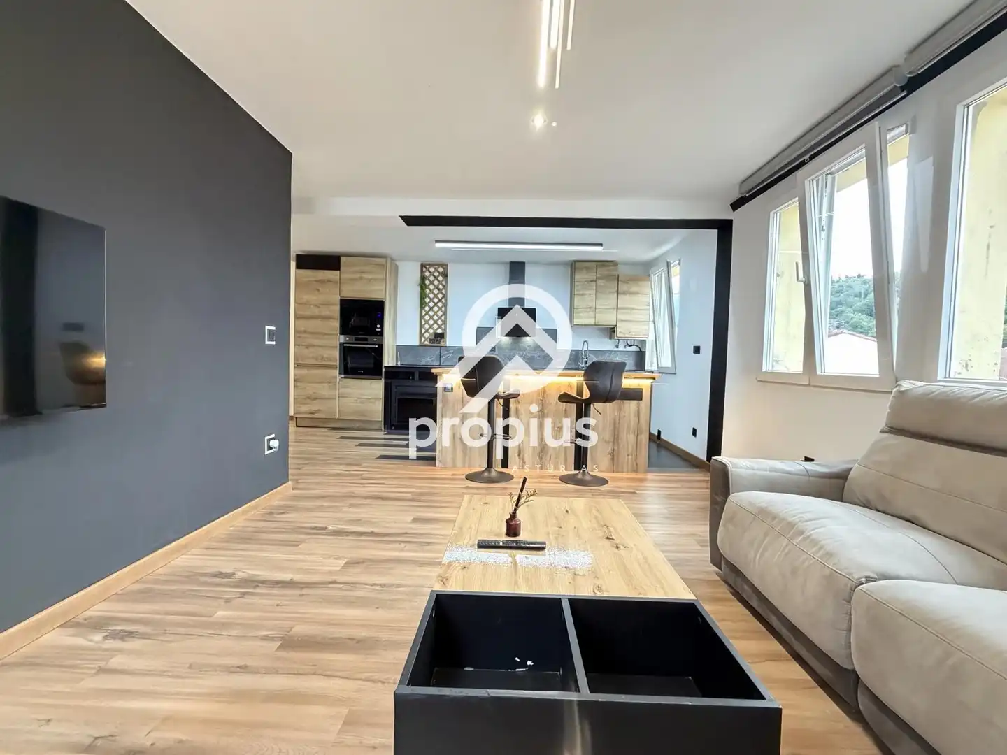Sala de estar de Piso en venta en Parres, Asturias