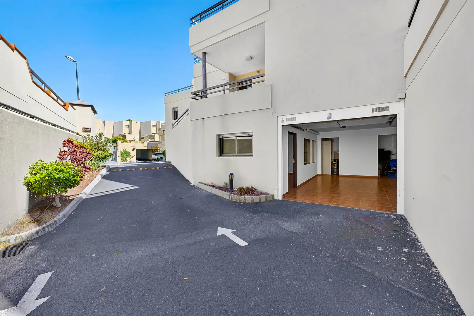 Vista exterior de Casa adosada en venta en Granadilla de Abona con Aire acondicionado, Terraza y Trastero