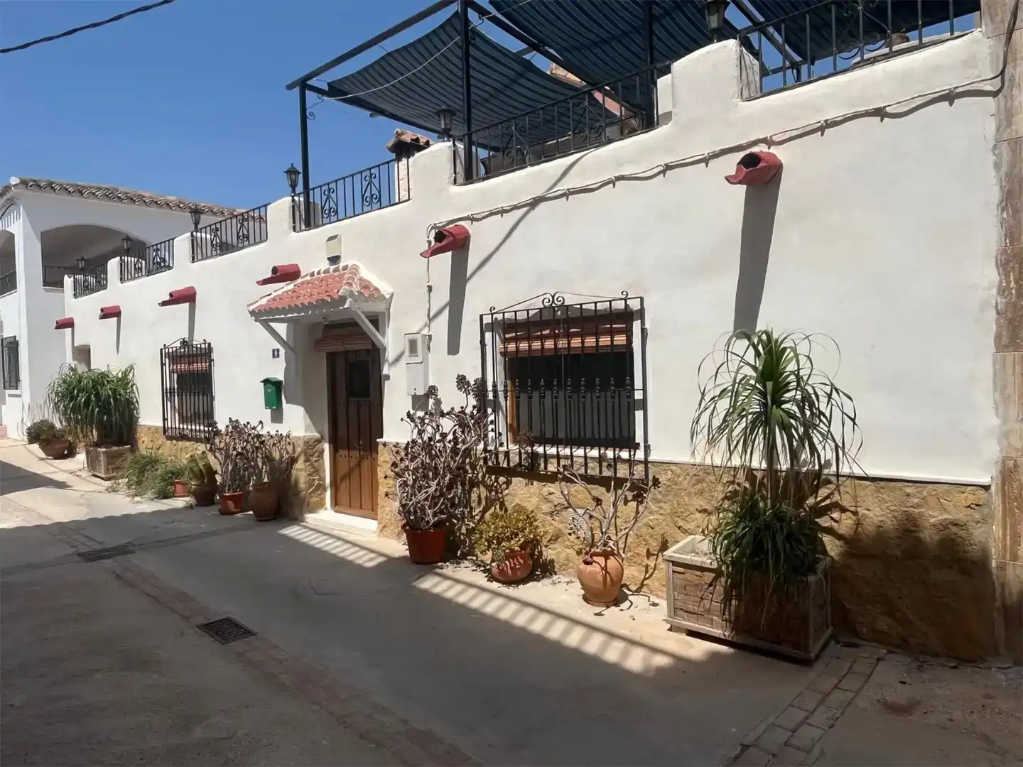 Vista exterior de Casa o xalet en venda en Taberno amb Aire condicionat
