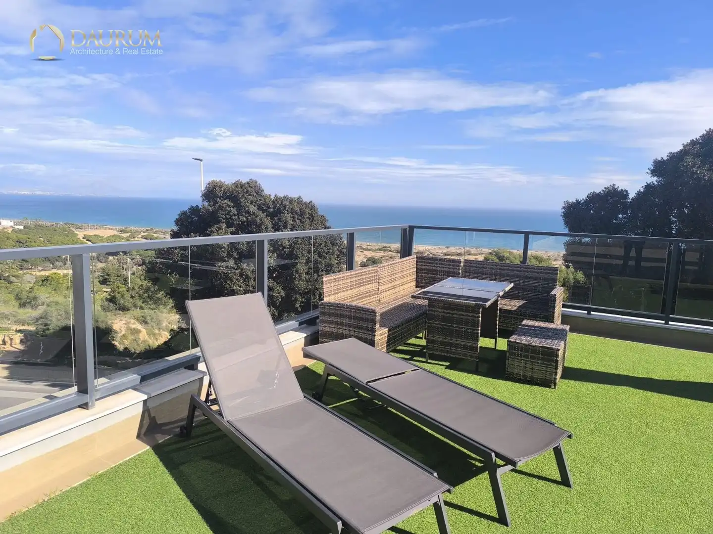 Terraza de Dúplex en venta en Santa Pola con Aire acondicionado, Calefacción y Terraza