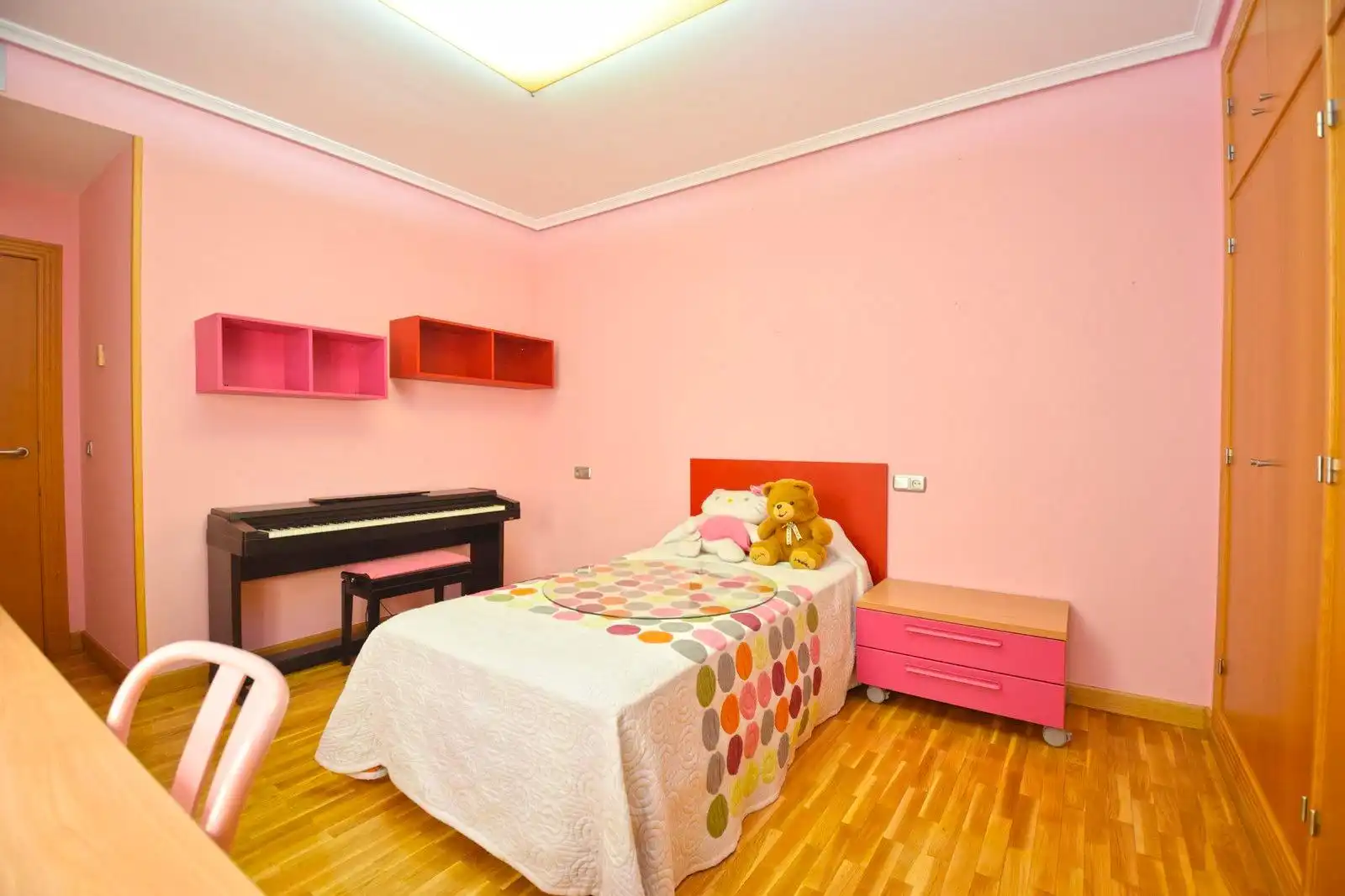 Schlafzimmer von Wohnung zum Verkauf in El Ejido mit Klimaanlage, Heizung und Parkett