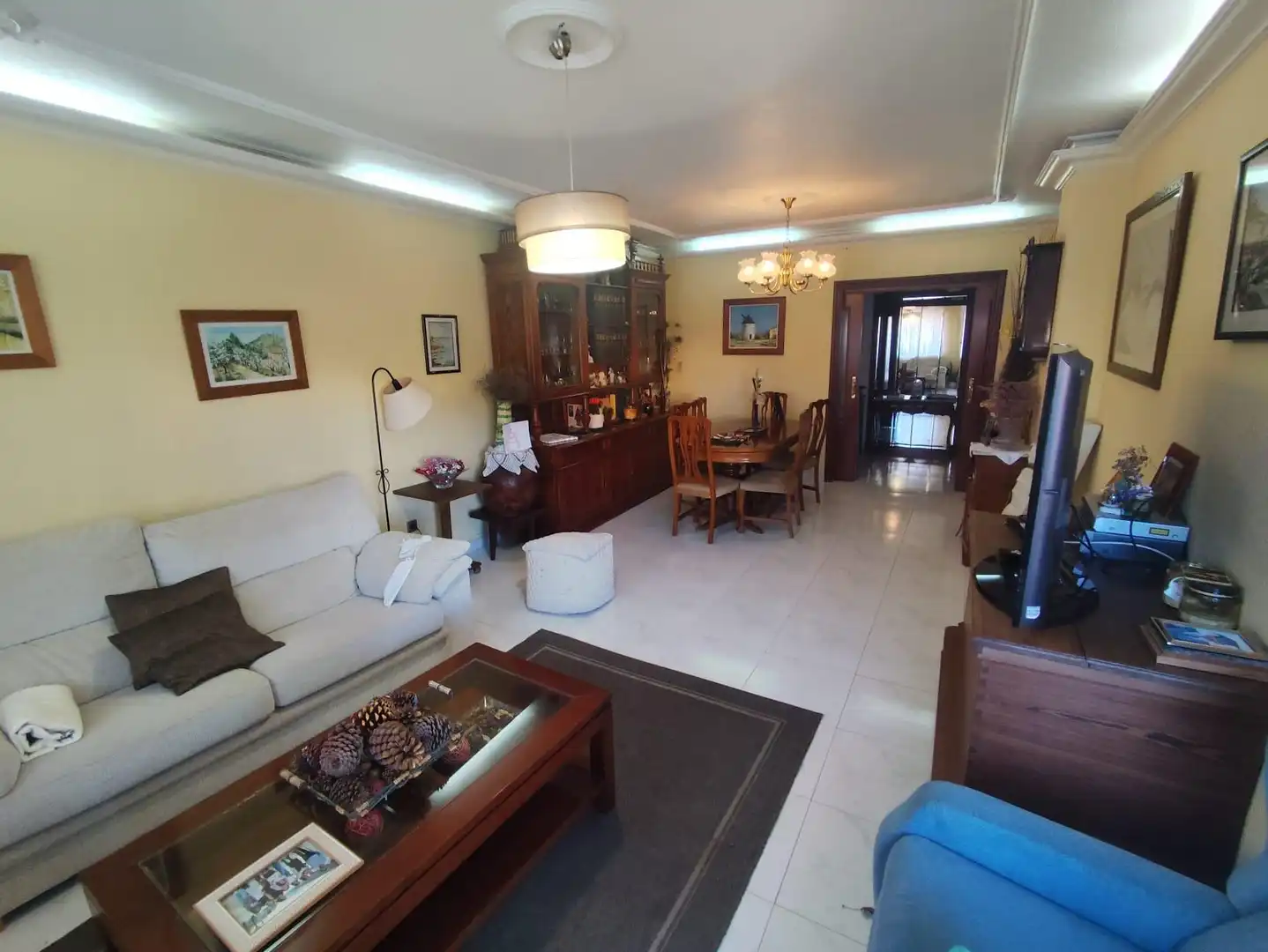 Sala de estar de Piso en venta en Cartagena con Calefacción