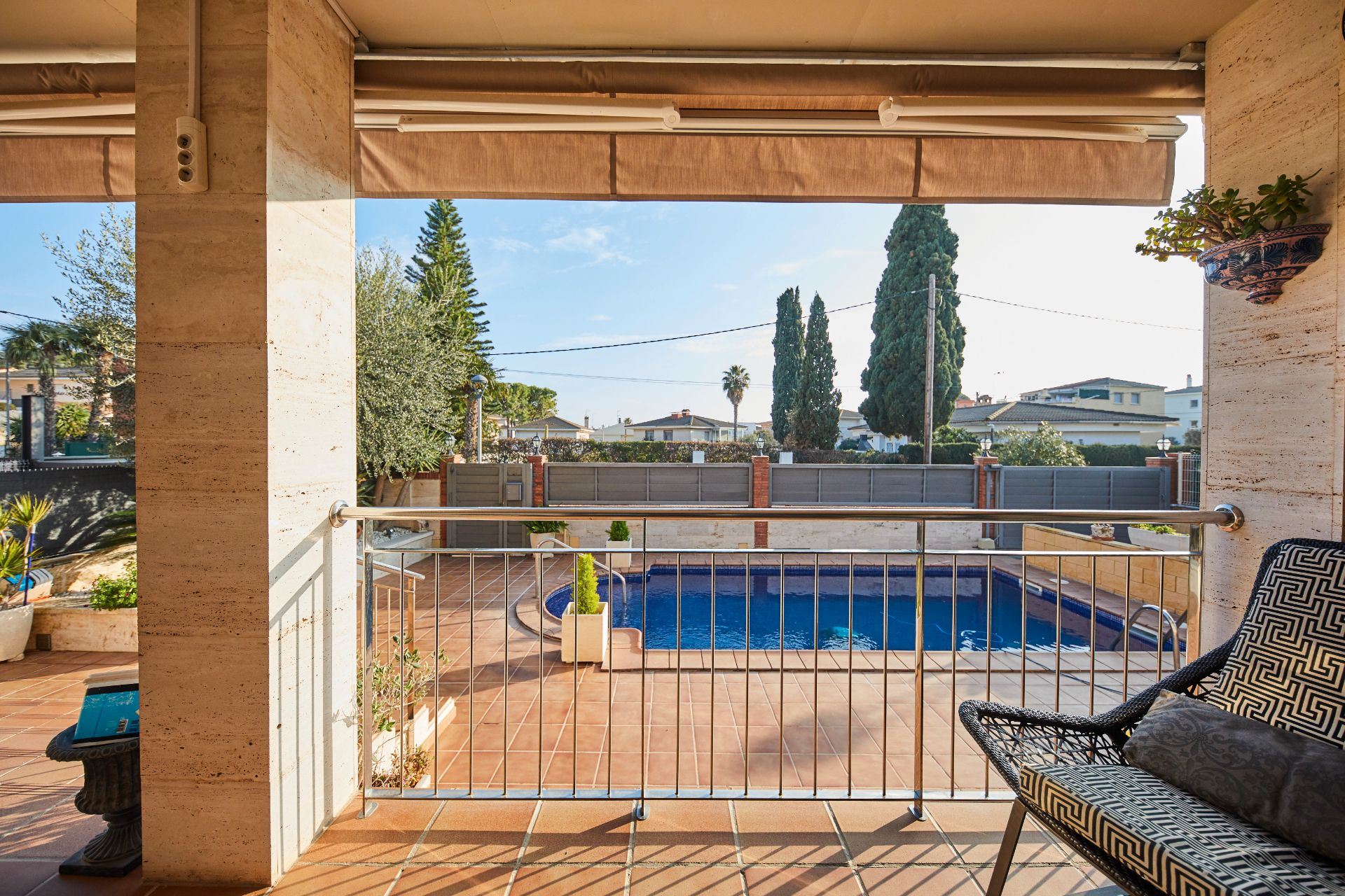 Terrassa de Casa o xalet en venda en Calafell amb Aire condicionat, Calefacció i Jardí privat