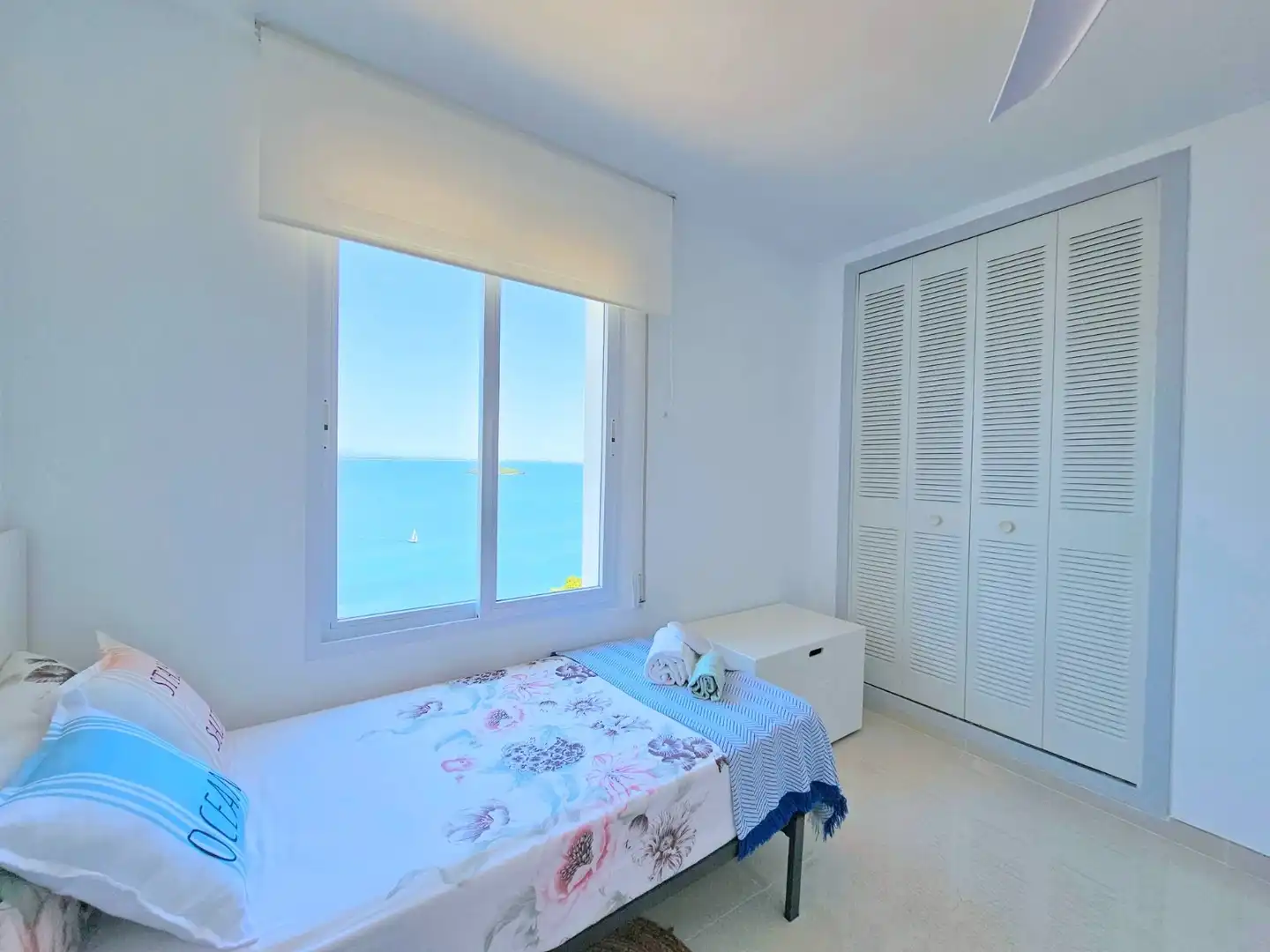Bedroom of Ground floor for rent in La Manga del Mar Menor  with Air Conditioner, Heating and Terrace