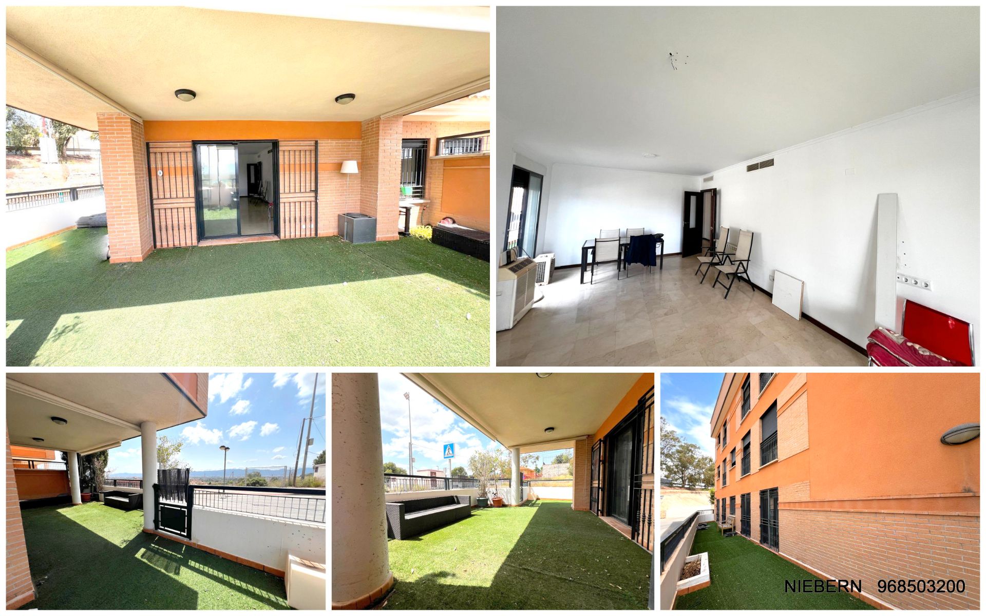 Exterior view of Flat for sale in  Murcia Capital  with Heating, Private garden and Terrace