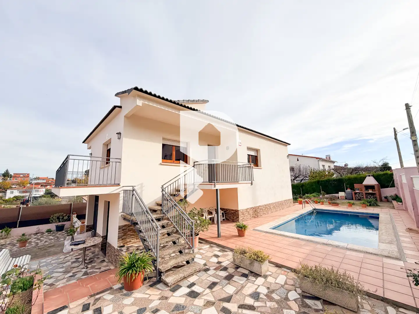 Vista exterior de Casa o chalet en venta en Piera con Aire acondicionado, Calefacción y Jardín privado