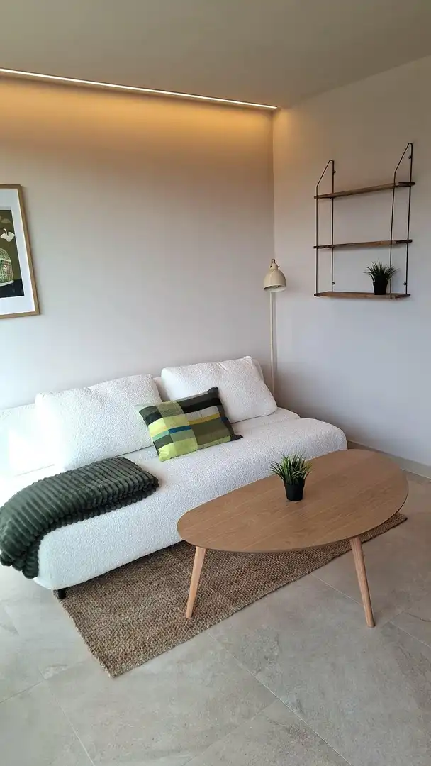 Living room of Study for rent in Murcia  with Air Conditioner and Community pool