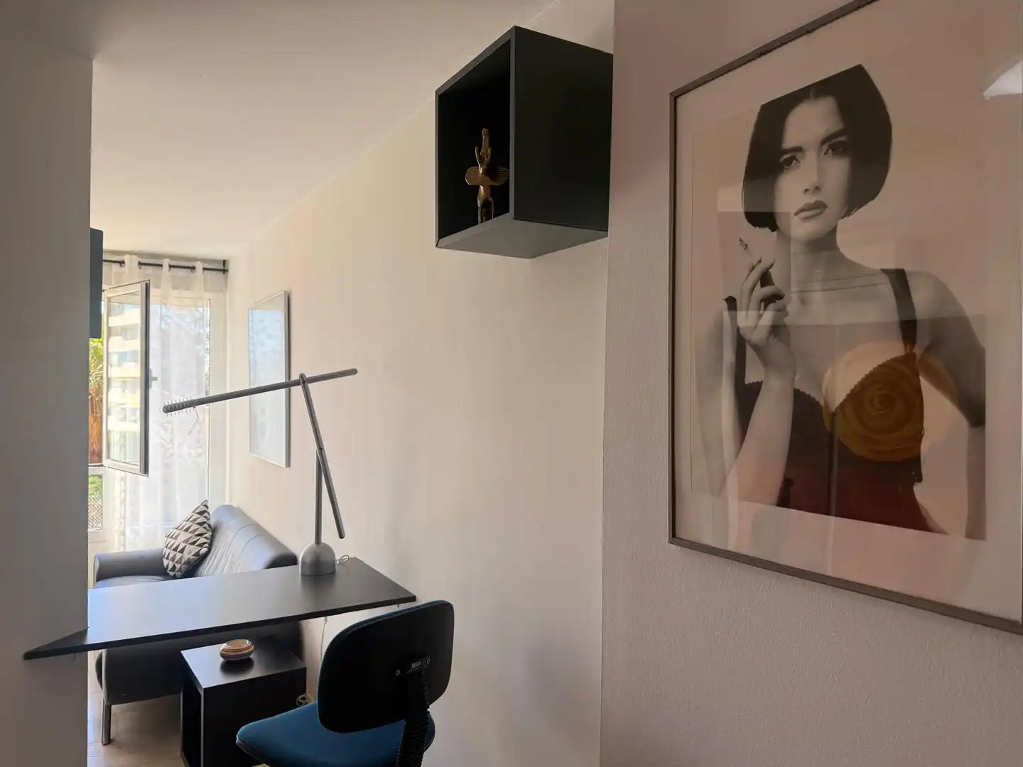 Living room of Apartments for sale in Calpe / Calp  with Air Conditioner, Furnished and Community pool