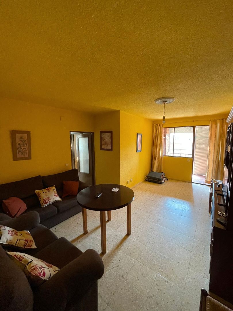 Living room of Flat to rent in Badajoz Capital  with Terrace and Furnished