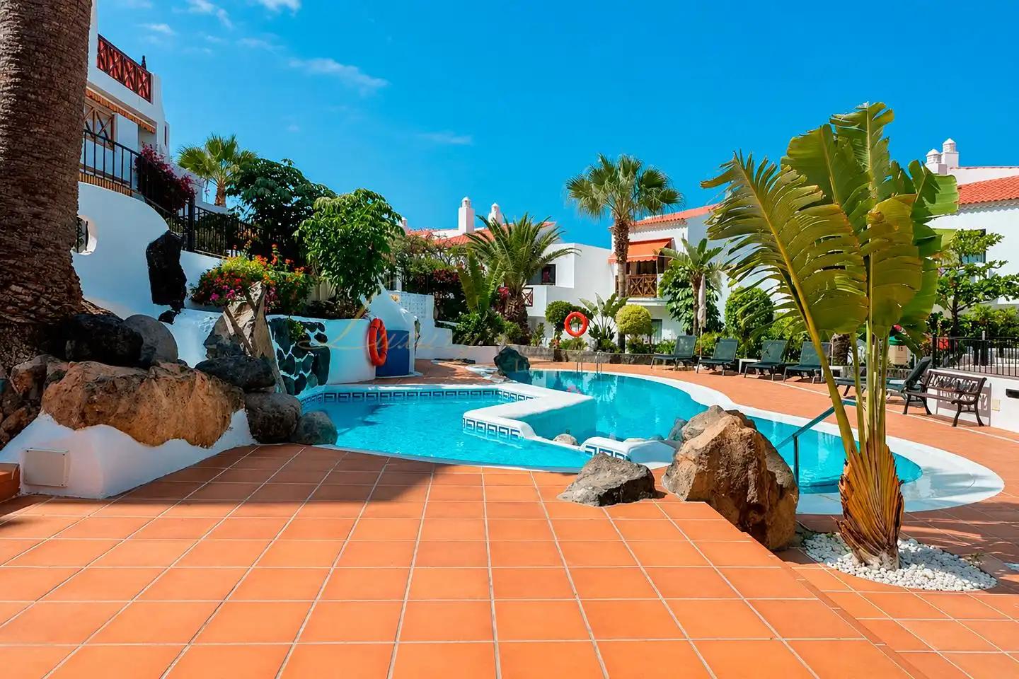 Piscina de Apartament en venda en Santiago del Teide amb Terrassa i Piscina comunitària