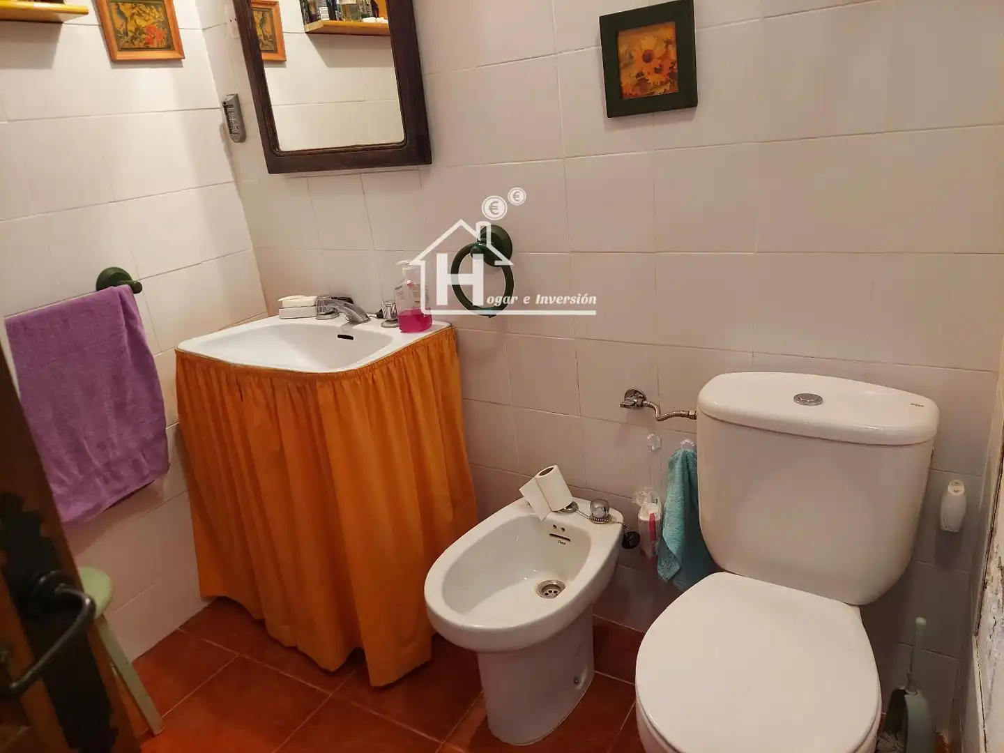 Baño de Casa o chalet en venta en Millana con Jardín privado, Piscina y Balcón