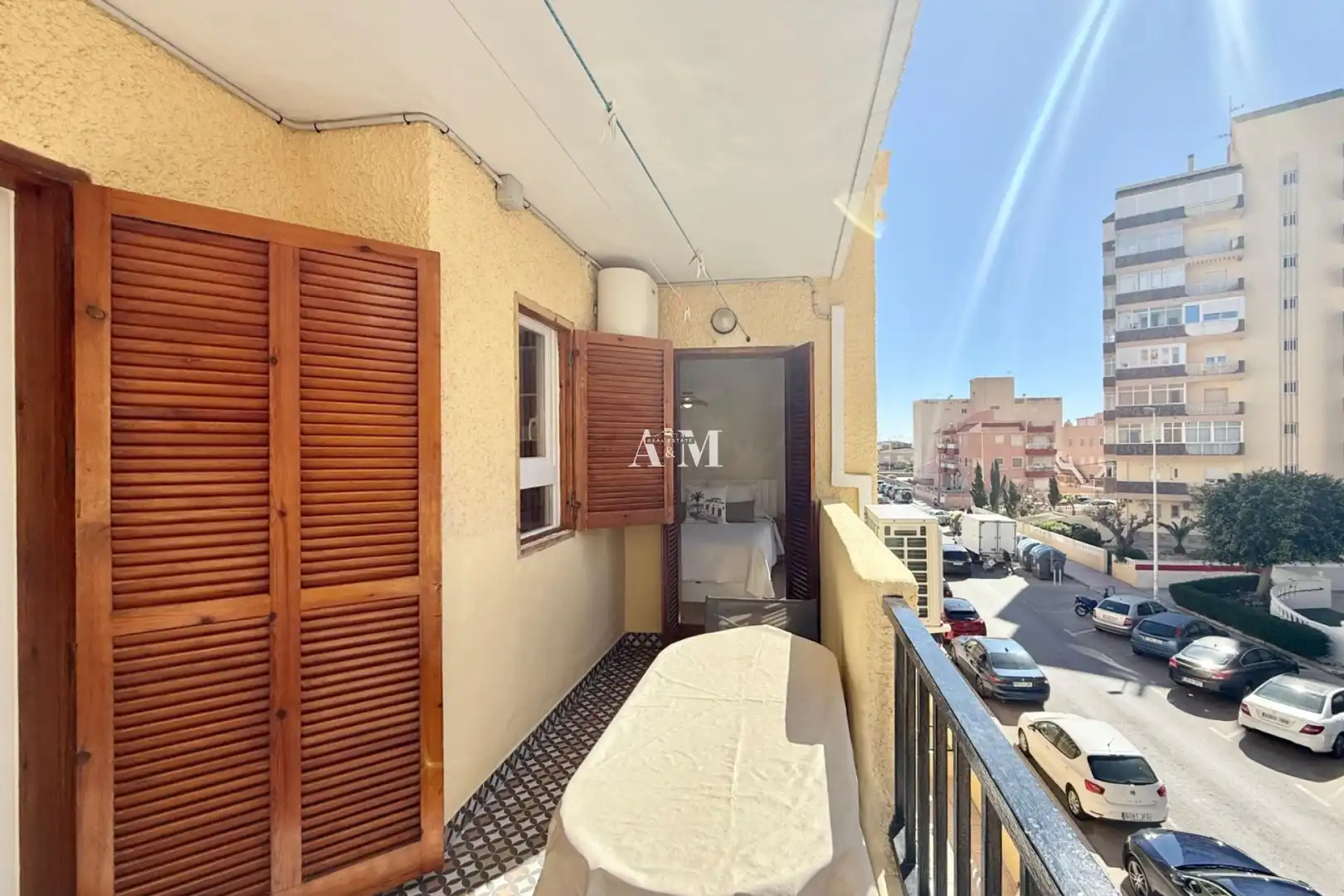 Terrassa de Apartament de lloguer en Torrevieja amb Aire condicionat, Calefacció i Parquet
