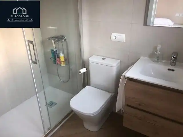 Bathroom of Flat for rent in Benidorm  with Heating, Terrace and Furnished