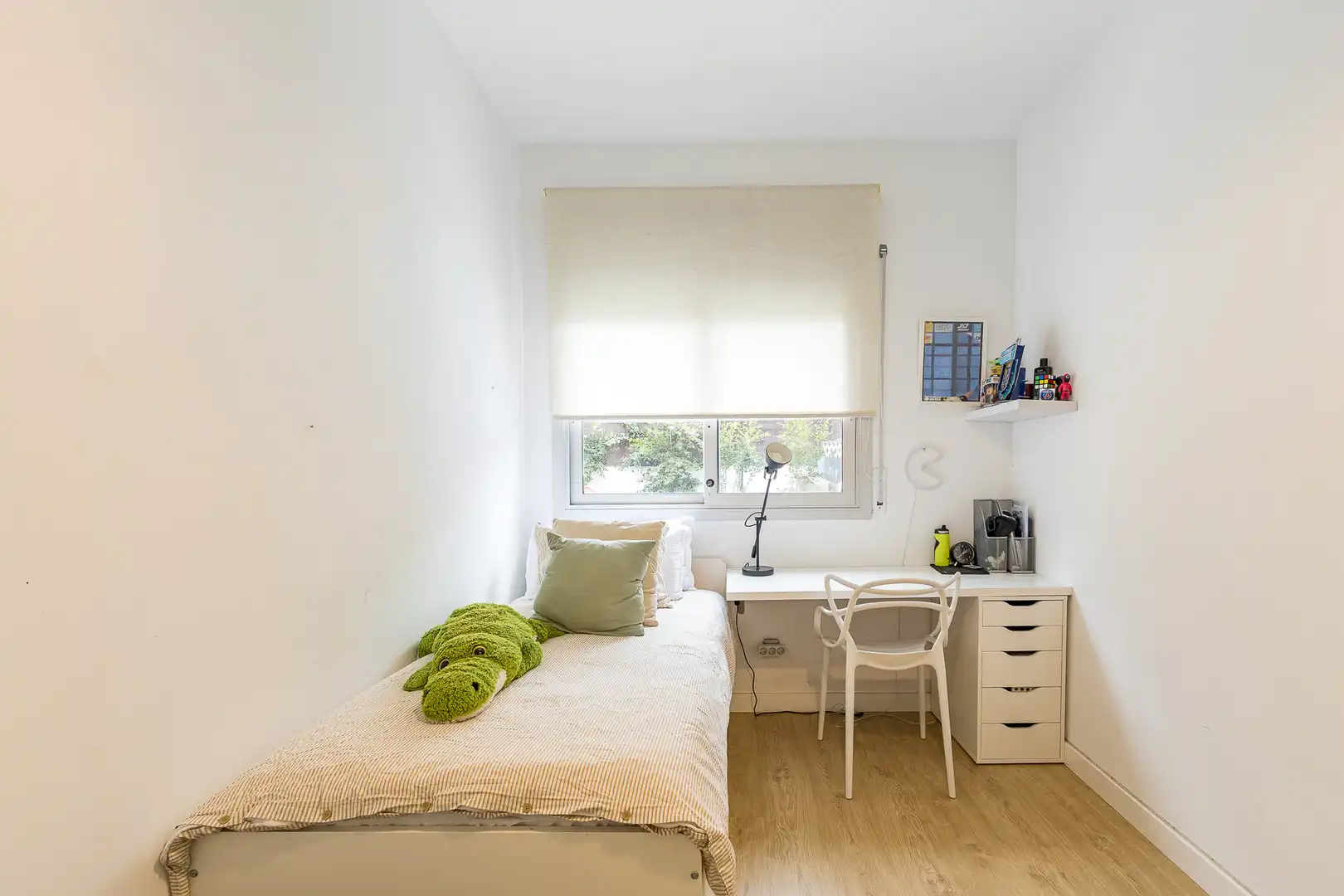 Schlafzimmer von Wohnungen zum Verkauf in Sitges mit Klimaanlage, Heizung und Privatgarten
