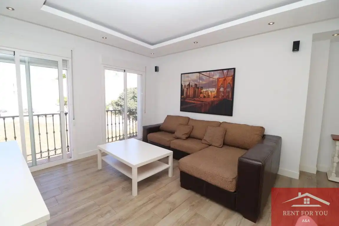 Sala de estar de Piso de alquiler en Alhaurín El Grande con Aire acondicionado