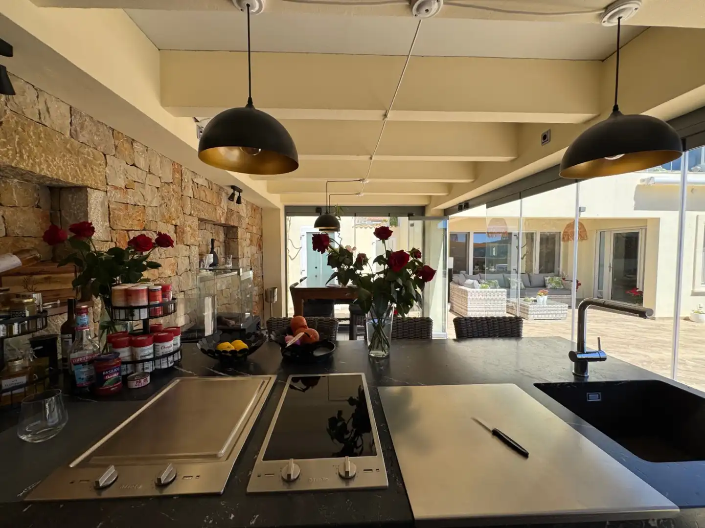 Kitchen of Houses for sale in Moraira  with Air Conditioner, Heating and Private garden