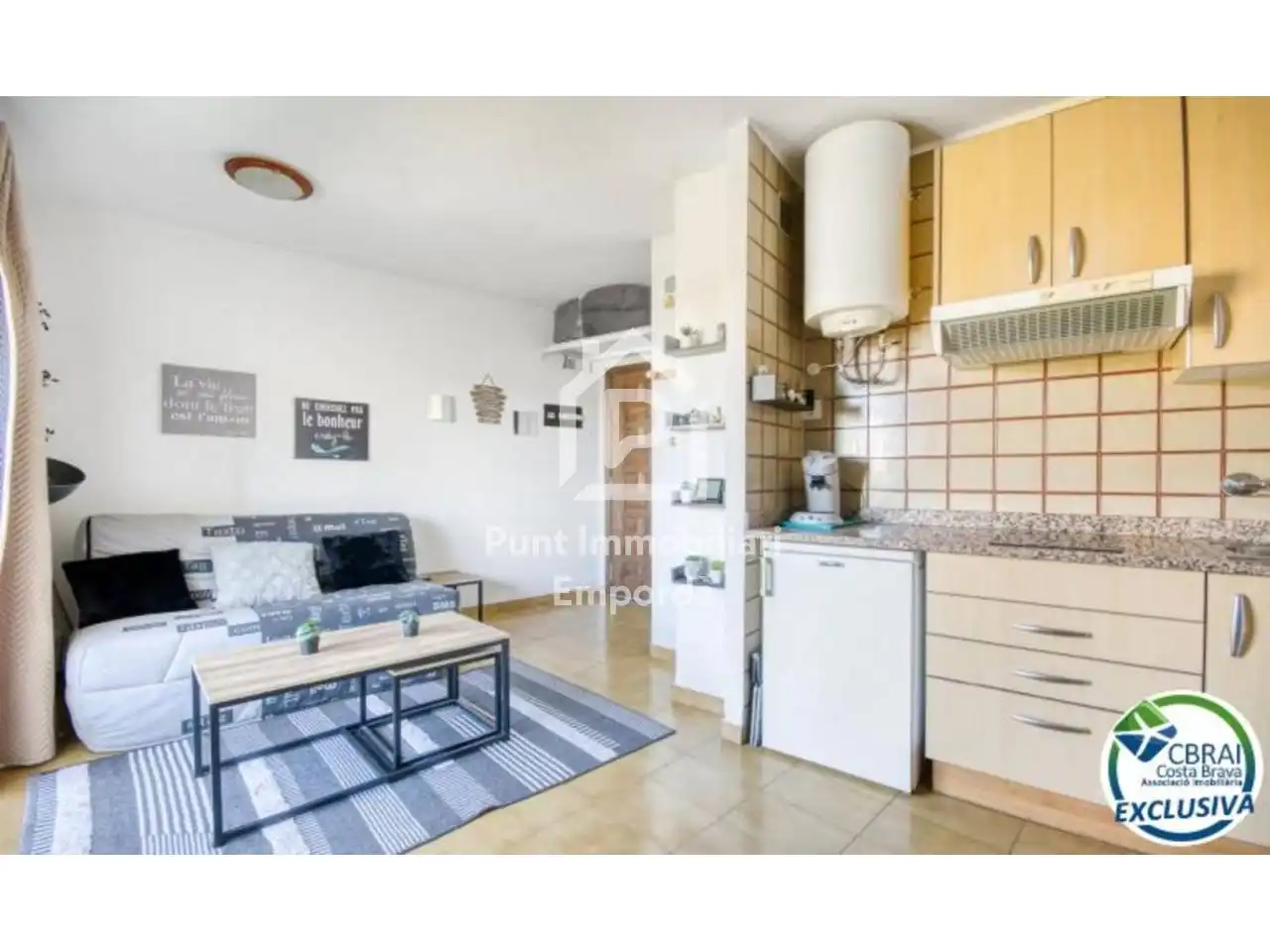 Vista exterior de Estudio en venta en Empuriabrava con Aire acondicionado, Terraza y Amueblado