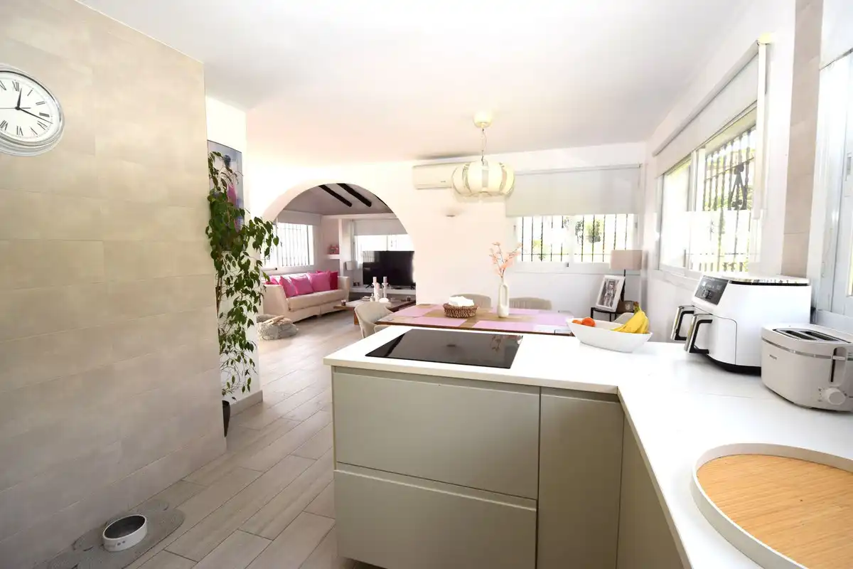 Cocina de Casa o chalet en venta en Mijas con Aire acondicionado, Calefacción y Jardín privado