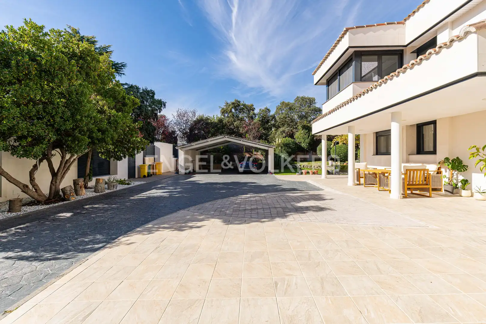 Vista exterior de Casa o chalet en venta en Boadilla del Monte con Aire acondicionado, Calefacción y Jardín privado