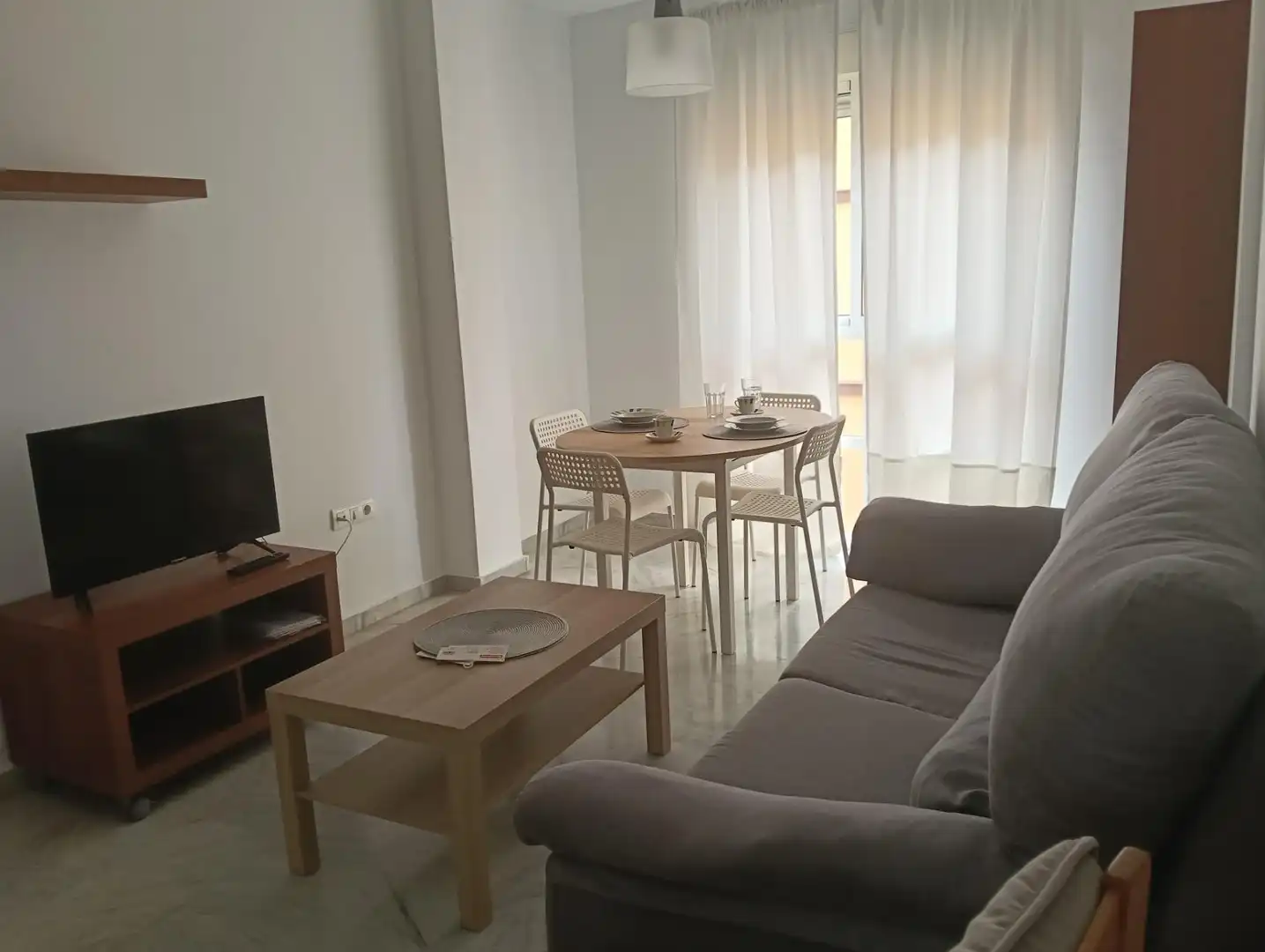 Sala d'estar de Pis de lloguer en Málaga